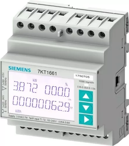 Siemens Dig.Industr. E-Zähler 7KT1664