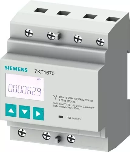 Siemens Dig.Industr. E-Zähler 7KT1668
