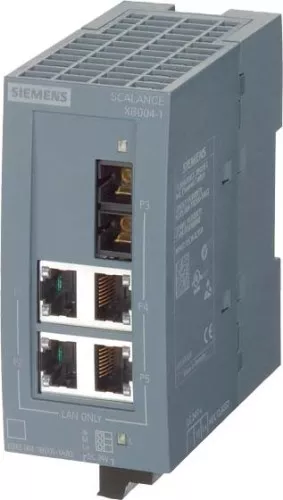 Siemens Dig.Industr. EtherNet Switch XB004-1 6GK5004-1BD00-1AB2