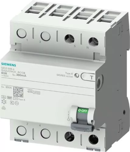 Siemens Dig.Industr. FI-Schutzschalter 5SV3322-4