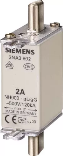 Siemens Dig.Industr. NH-Sicherungseinsatz 3NA3803