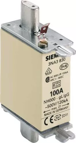 Siemens Dig.Industr. NH-Sicherungseinsatz 3NA3830