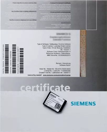 Siemens Dig.Industr. Pressensicher. Bibliothek 6AU1837-0EA10-0GX3