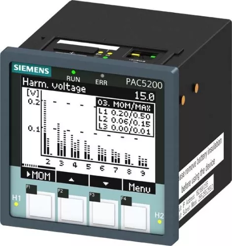 Siemens Dig.Industr. SENTRON Messgerät 7KM5412-6BA00-1EA2