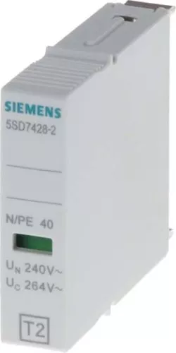 Siemens Dig.Industr. STECKTEIL T2, N-PE, UC 5SD7428-2