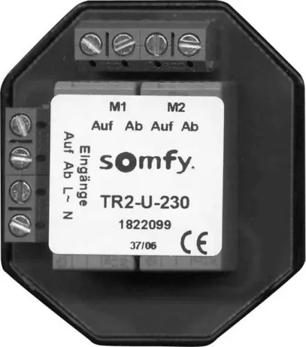 Somfy Trennrelais TR2-U-230 AP 1822108