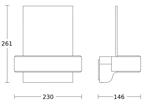 Steinel Sensor-LED-Außenleuchte L 820 SC silber