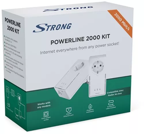 Strong Powerline Adapter POWERL2000DUOEU