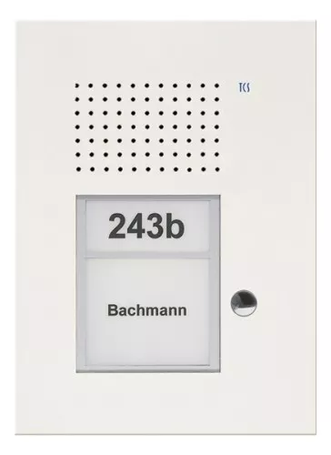 TCS Tür Control Audio Außenstation PUK 1 PUK01/1-WS