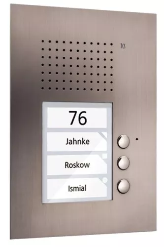 TCS Tür Control Audio Außenstation PUK 3 PUK03/1-ES