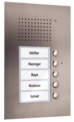 TCS Tür Control Audio Außenstation PUK 5 PUK05/1-ES