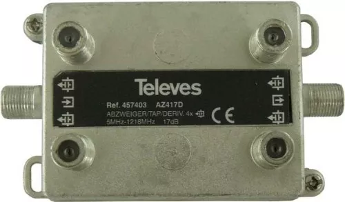 Televes Abzweiger 4f. AZ417D