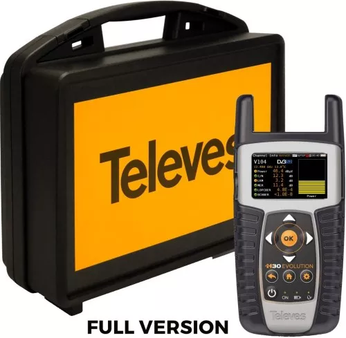 Televes Antennen Messgerät+Analyze H30E-F