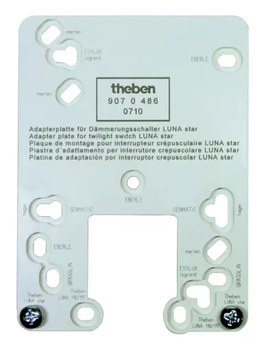 Theben Adapterplatte LUNA star