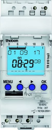 Theben Digitale Zeitschaltuhr TR 610 top3