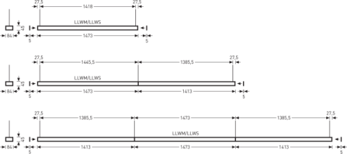 Trilux LED-Anbauleuchte SFlow H3-L  #7161751