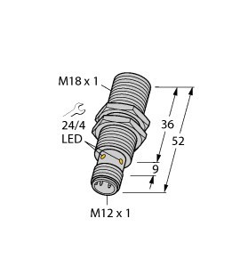 Turck Sensor BI8-M18-AP6X-H1141