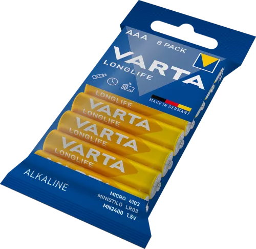 Varta Cons.Varta Batterie Longlife AAA 4103 Fol.8
