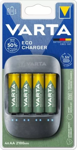 Varta Cons.Varta Ladegerät Eco Charger 57680(4x56816)
