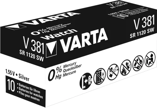 Varta Cons.Varta Uhren-Batterie V 381 Stk.1
