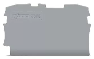 WAGO GmbH & Co. KG 2L-Abschlussplatte 2000-1291