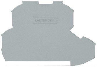 WAGO GmbH & Co. KG 2L-Abschlussplatte 2000-2291