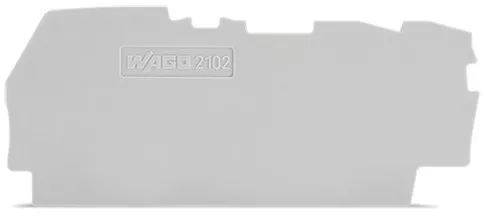 WAGO GmbH & Co. KG Abschluss Zwischenplatte 2102-1391
