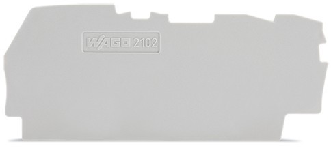 WAGO GmbH & Co. KG Abschluss Zwischenplatte 2102-1391