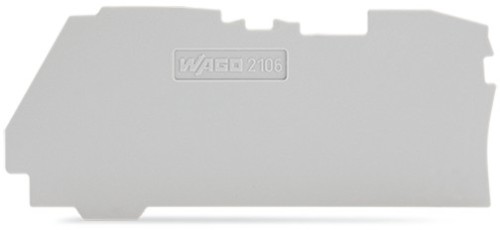 WAGO GmbH & Co. KG Abschluss Zwischenplatte 2106-1291