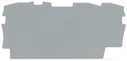 WAGO GmbH & Co. KG Abschluss-u.Zwischenplatte 2002-1391