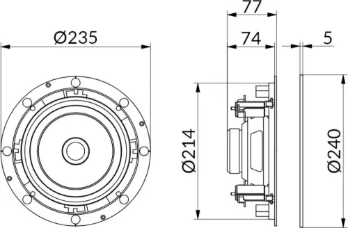 WHD Design-Lautsprecher R2408SLHQws
