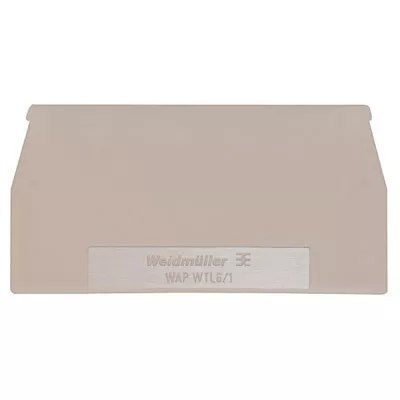 Weidmüller Abschlußplatte WAP WTL6/1