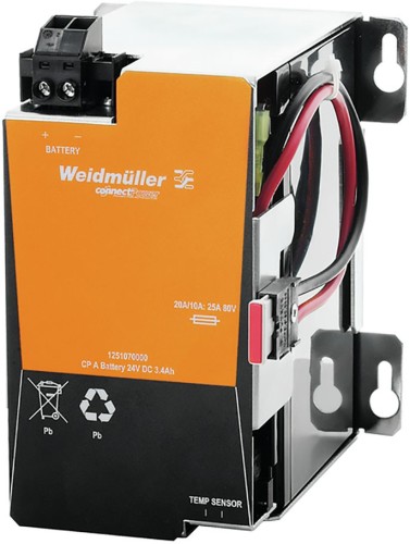 Weidmüller Batteriemodul CPABATTERY24VDC3.4AH