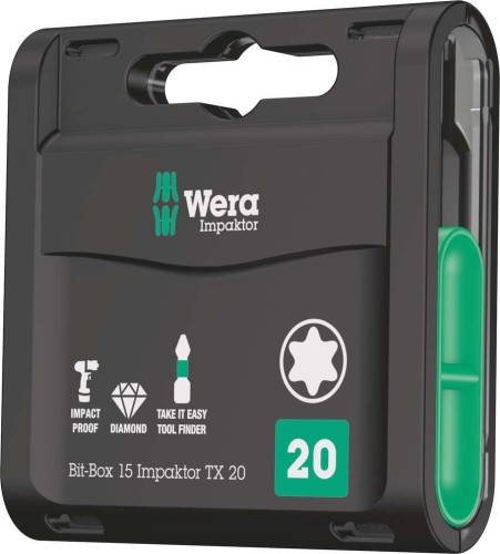 Wera Werk Bit-Box Impaktor 05057772001