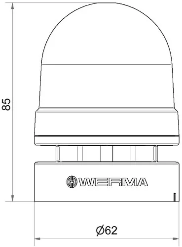 Werma Mini TwinFLASH Combi 46032074