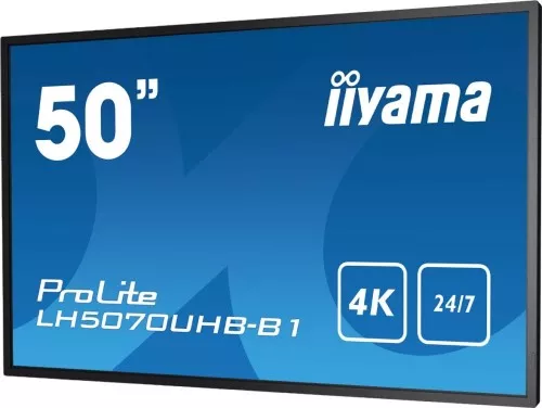 iiyama 4K UHD Display UltraSlim LH5070UHB-B1