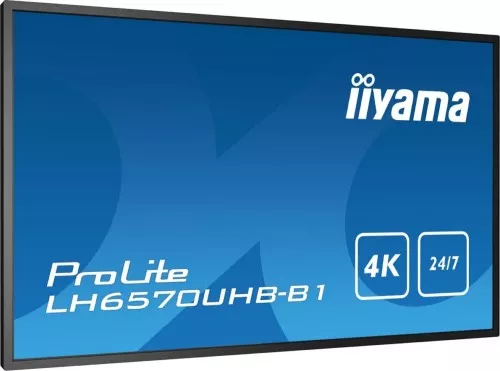 iiyama 4K UHD Display UltraSlim LH6570UHB-B1