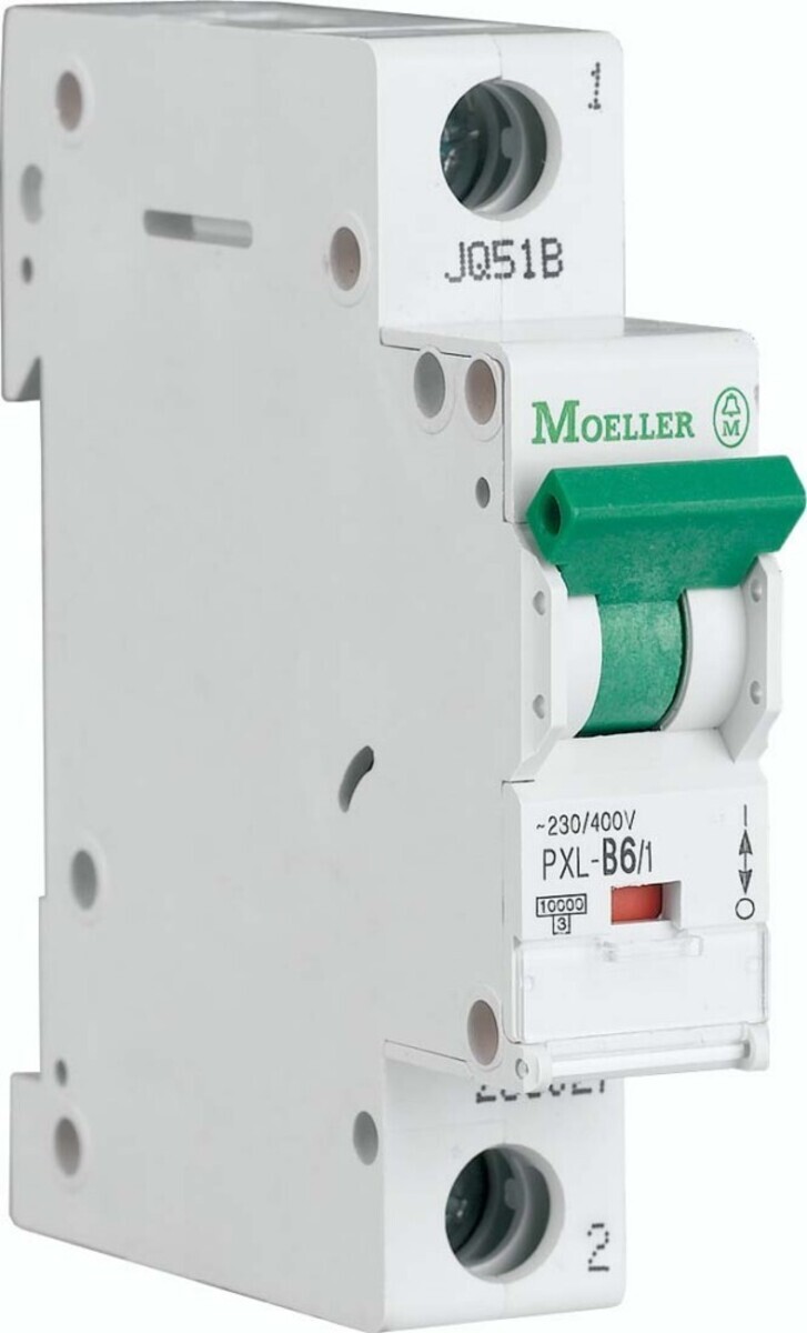 Eaton Möller LS-Schalter mit Beschrift B 40A 3p PXL-B40/3 