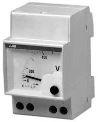ABB Stotz S&J Analog-Voltmeter VLM 1/500