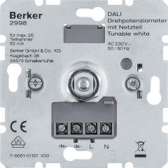 Berker DALI Drehpotenziometer 2998