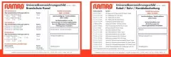FLAMRO Brandschutz Kennzeichnungsschild 14000