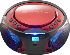 LENCO UKW-Radio CD/MP3 tragbar SCD-550 red