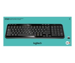 Logitech Tastatur Wireless LOGITECH K360 sw