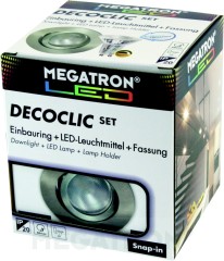 Megatron LED-Einbauspot Set MT75404