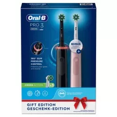 ORAL-B Oral-B Zahnbürste Pro 3 3900N +2.Hands