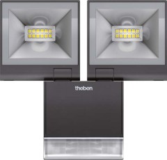 Theben LED Strahler theLeda S20 BK