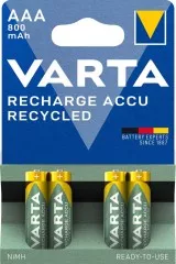 Varta Cons.Varta Recharge Accu Recycled AAA 56813 Bli.4