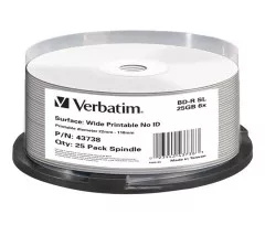 Verbatim BD-R 25GB/1-6x VERBATIM 43738(VE25)