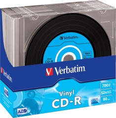 Verbatim CD-R 80Min/700MB/52x VERBATIM 43426(VE10)