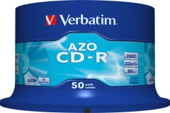 Verbatim CD-R 80min/700MB/52x VERBATIM 43343(VE50)